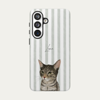 Sage Stripes - Half Body