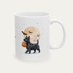 Custom Scottish Terrier Halloween mug
