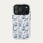 Weimaraner Blue Toile Phone case