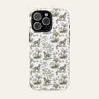 Irish Setter Sage Green Toile phone Case