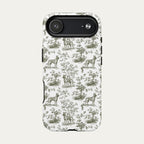 Belgian Malinois Sage Green Toile phone Case