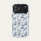 Weimaraner Blue Toile Phone case