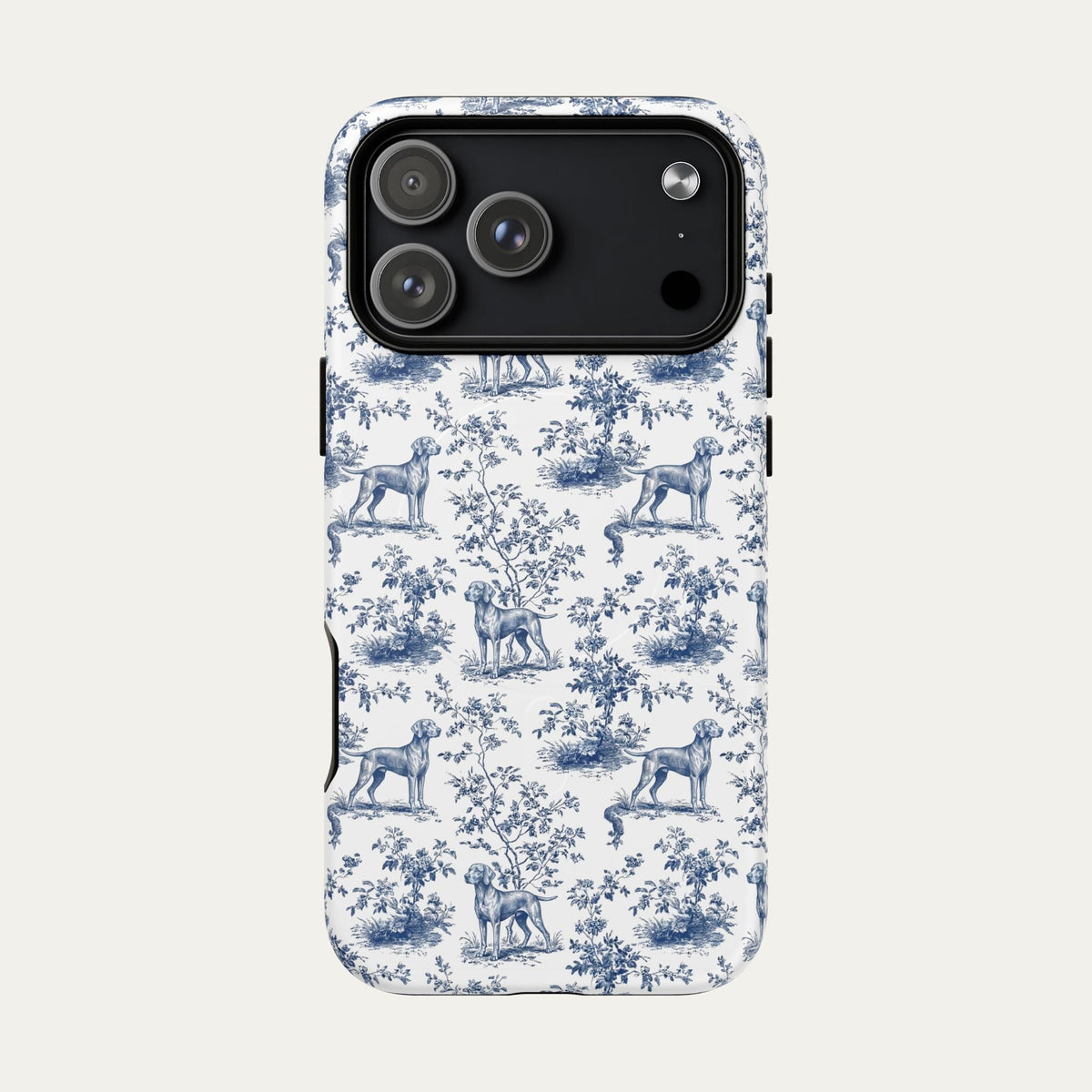 Weimaraner Blue Toile Phone case