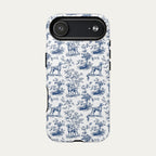 Weimaraner Blue Toile Phone case