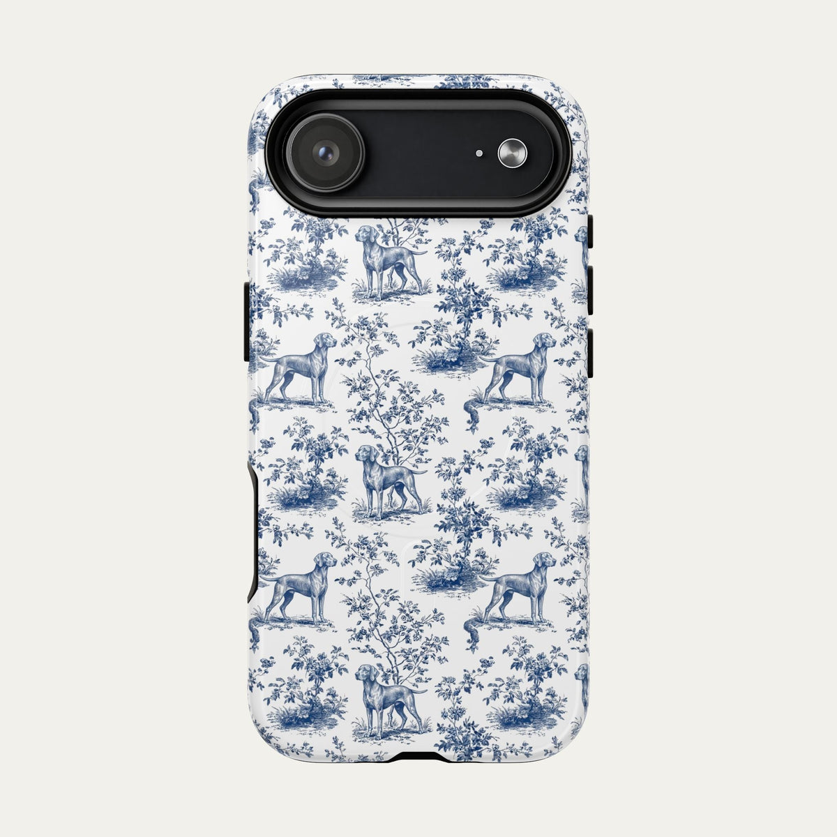 Weimaraner Blue Toile Phone case