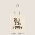 Howdy Wheaten Terrier Tote Bag