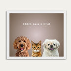 Mocha Fade - White