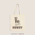 Howdy Weimaraner Tote Bag