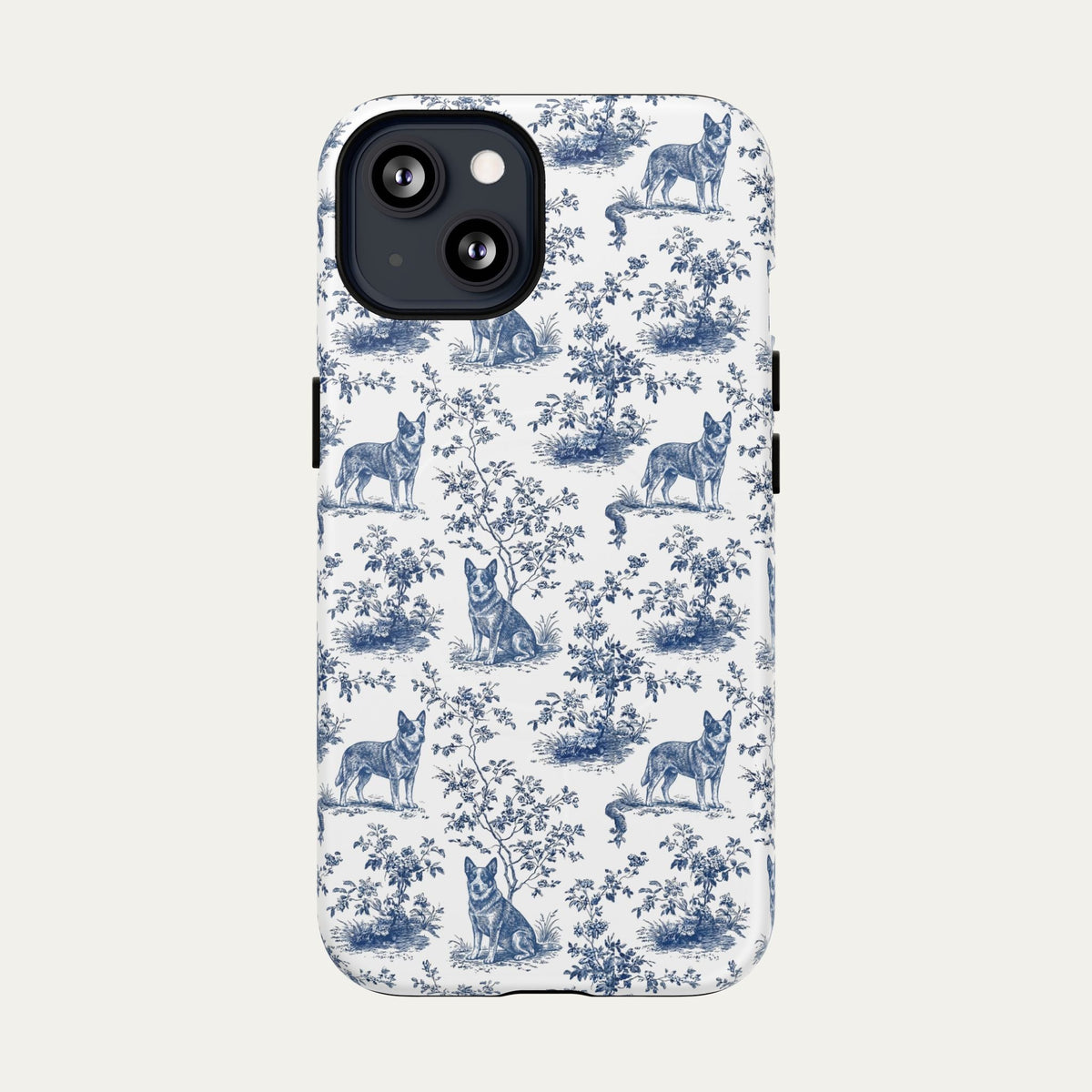 Australian Cattle Dog Blue Toile Phone case