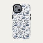 Sloughi Blue Toile Phone case