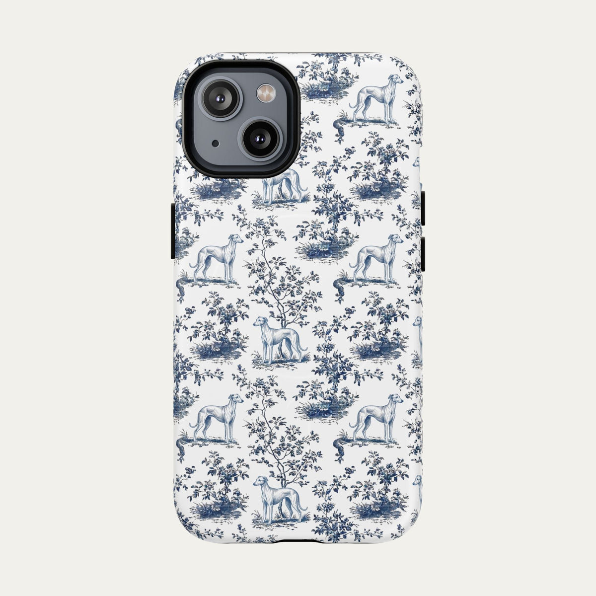 Sloughi Blue Toile Phone case
