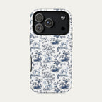 Sloughi Blue Toile Phone case