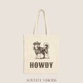 Howdy Husky Tote Bag