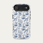Weimaraner Blue Toile Phone case