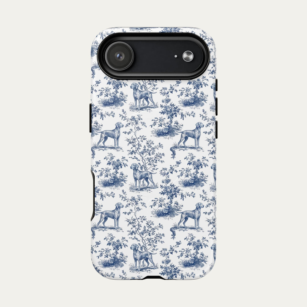 Weimaraner Blue Toile Phone case