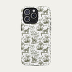 Irish Setter Sage Green Toile phone Case