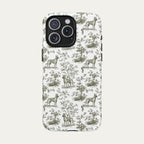 Belgian Malinois Sage Green Toile phone Case