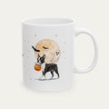 Custom Boston Terrier Halloween mug