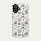 Sphynx Cat Sage Green Toile phone Case