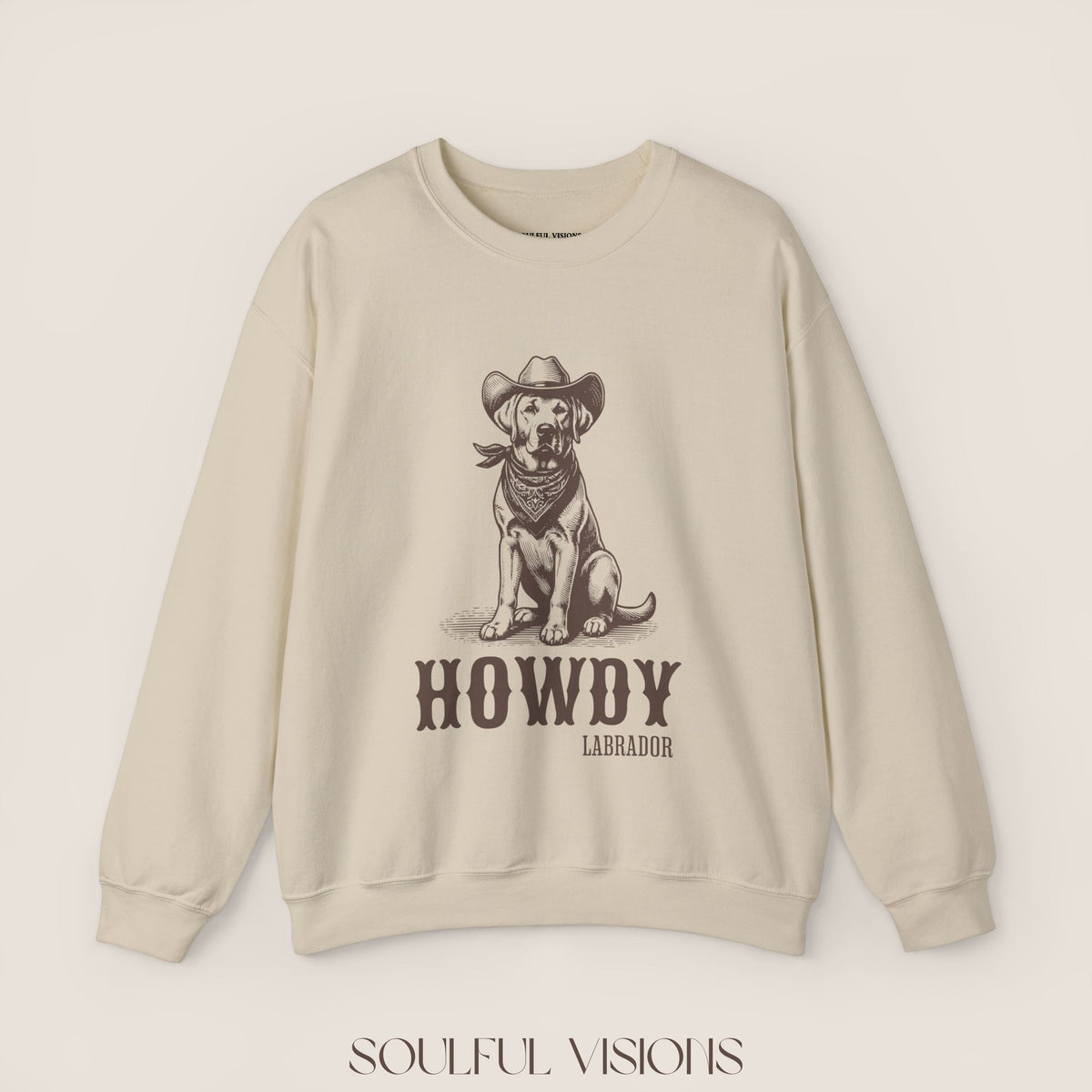 howdy labrador sweater