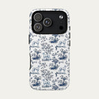 Sloughi Blue Toile Phone case