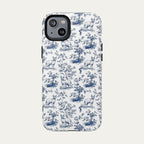 Sphynx Cat Blue Toile Phone case