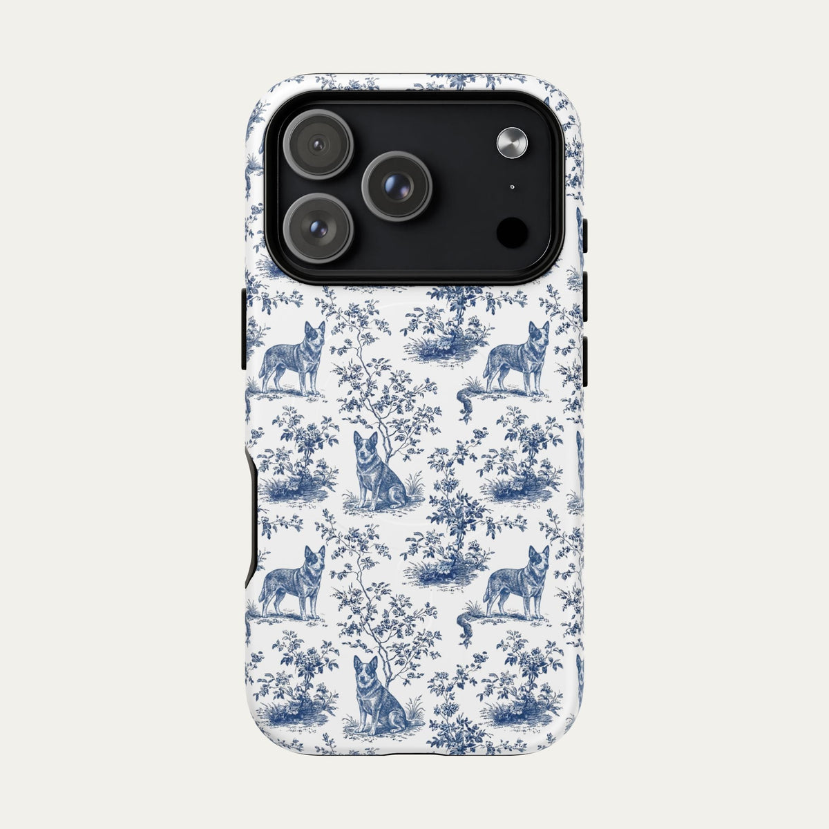 Australian Cattle Dog Blue Toile Phone case