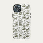 Irish Setter Sage Green Toile phone Case