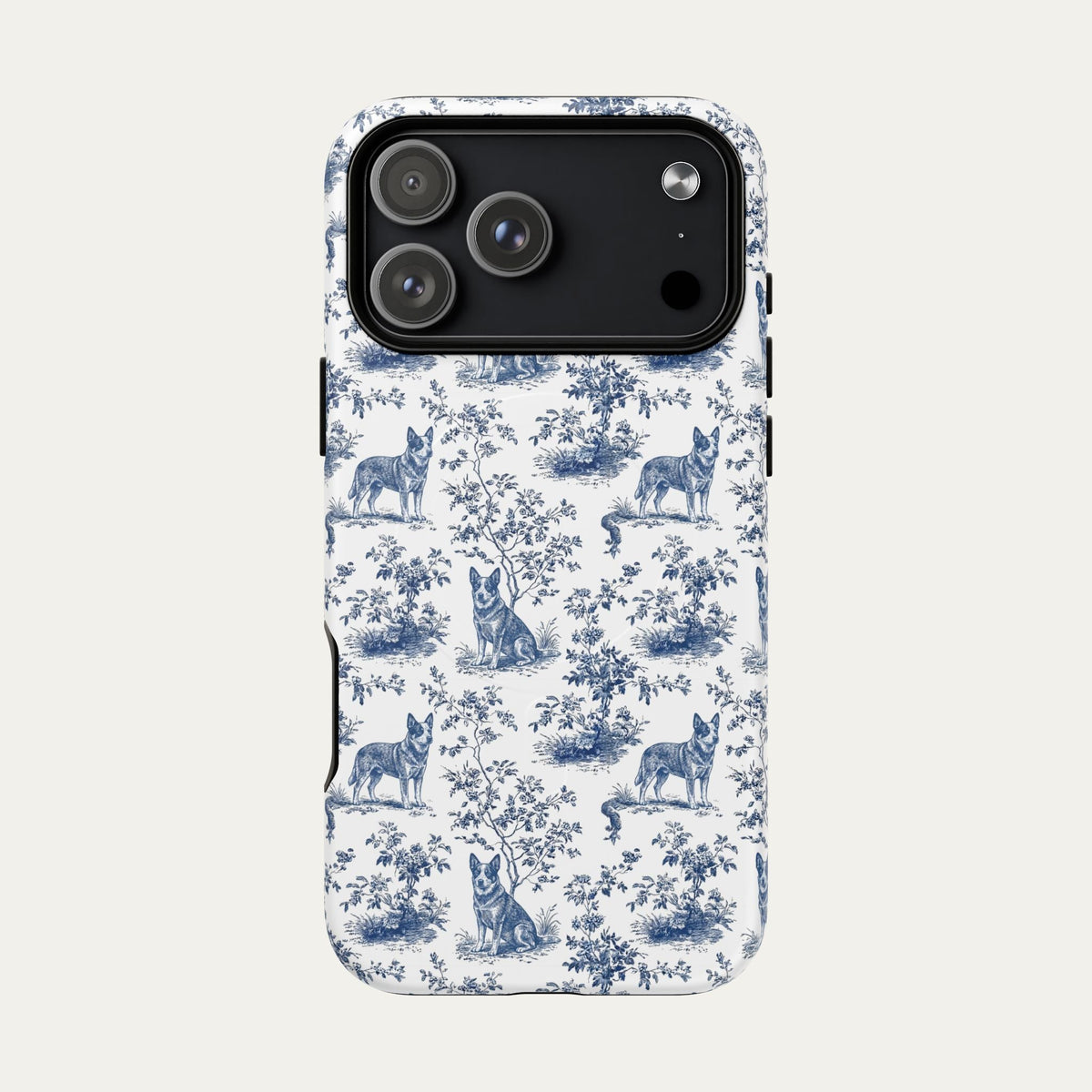 Australian Cattle Dog Blue Toile Phone case