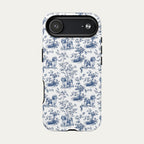 Shih tzu Blue Toile Phone case