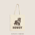 Howdy Newfoundland Tote Bag