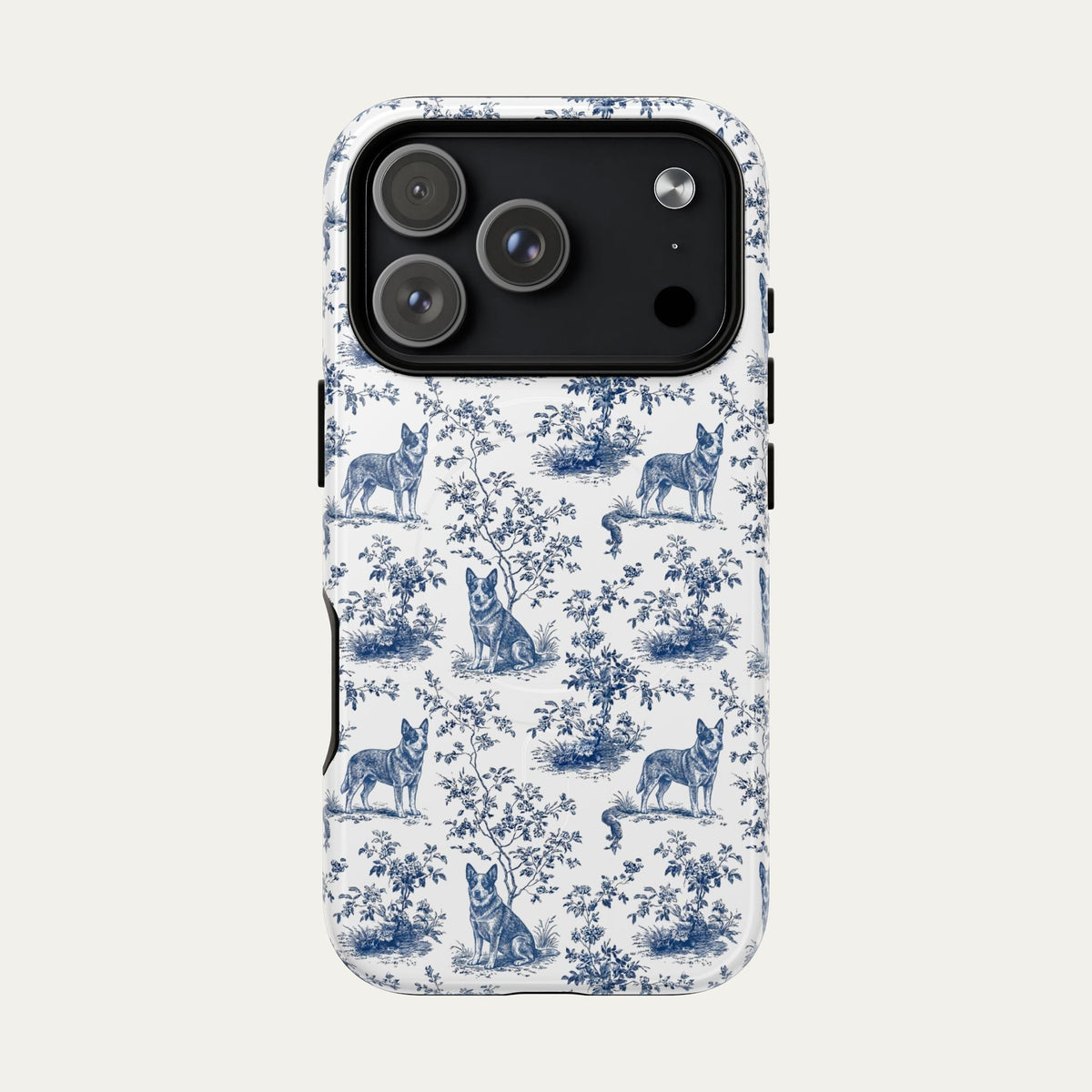 Australian Cattle Dog Blue Toile Phone case