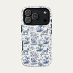 Belgian Malinois Blue Toile Phone case