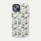 Irish Setter Sage Green Toile phone Case