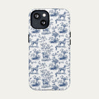 Weimaraner Blue Toile Phone case