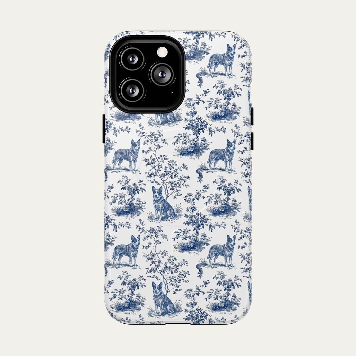 Australian Cattle Dog Blue Toile Phone case