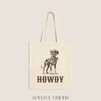 Howdy Great dane Tote Bag