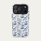 Boxer Blue Toile Phone case