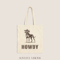 Howdy Rhodesian Ridgeback Tote Bag