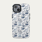 Sloughi Blue Toile Phone case