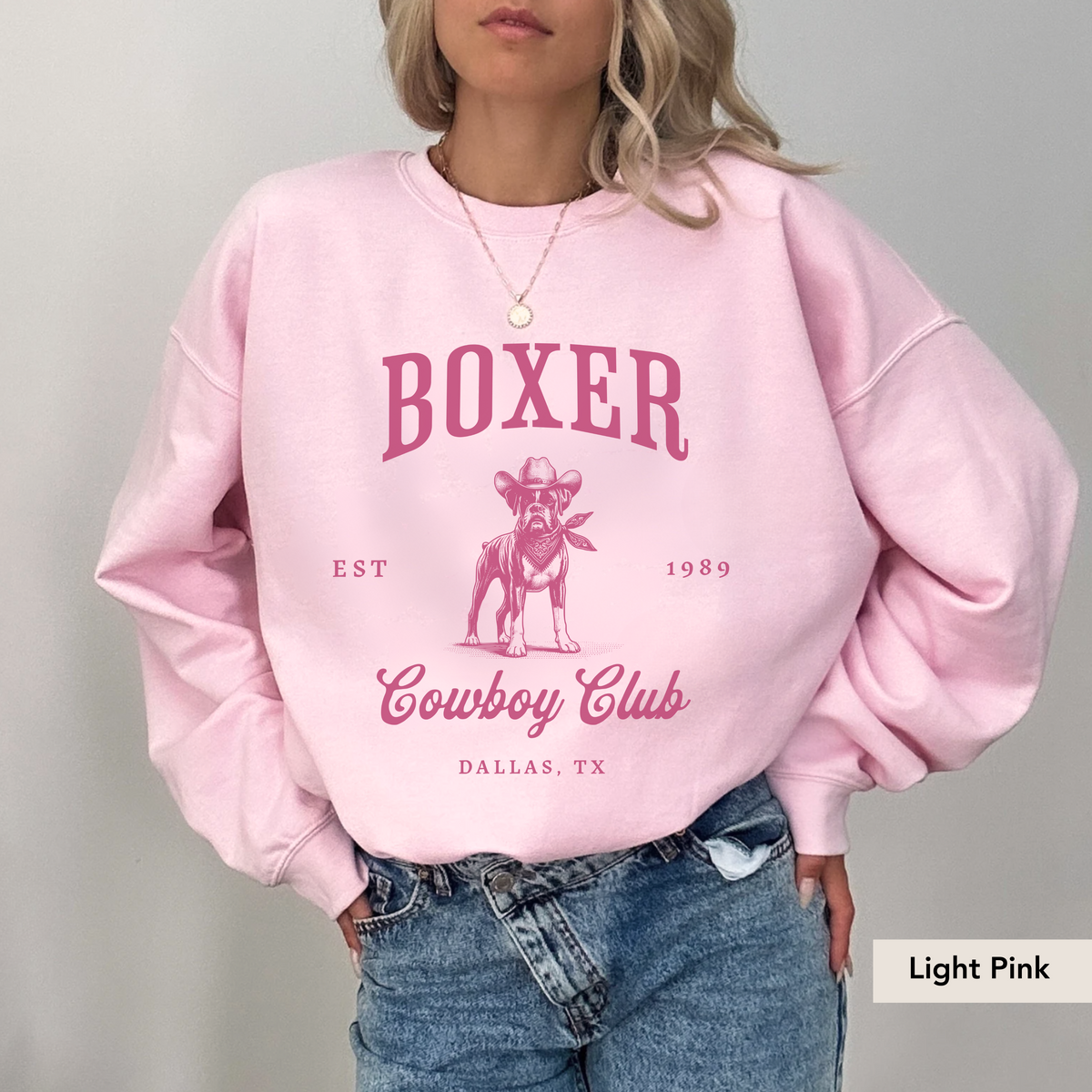 Boxer Cowboy Club Sweatshirt