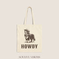 Howdy Bernese Mountain Tote Bag