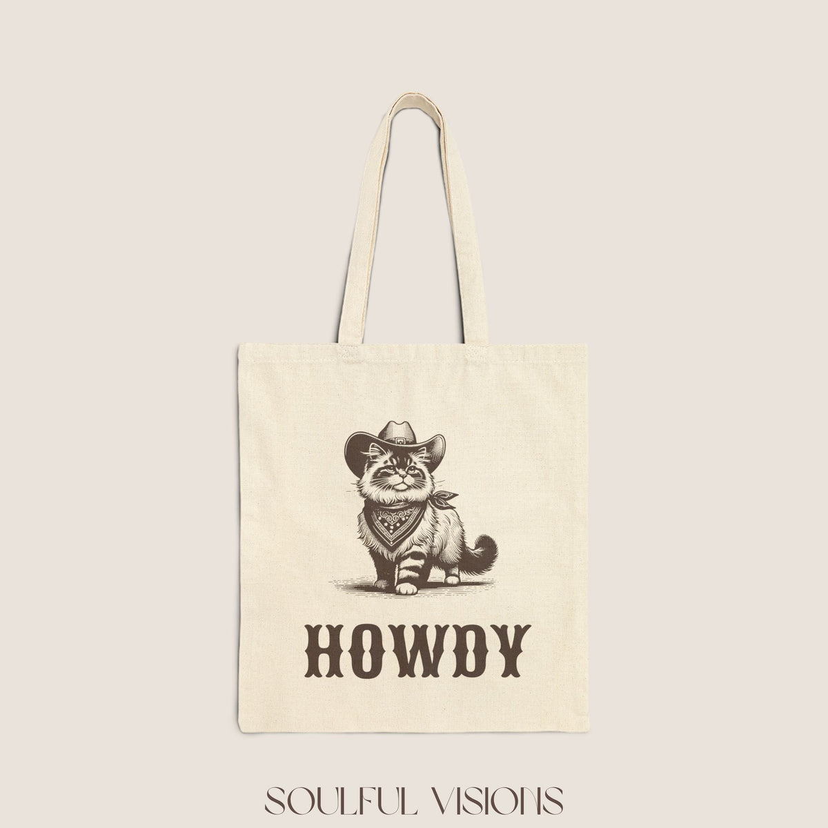 Howdy Ragdoll Tote Bag