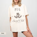 Pug Social Club Dog T-Shirt – Unisex Cotton Tee