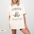 Samoyed Social Club Dog T-Shirt – Unisex Cotton Tee