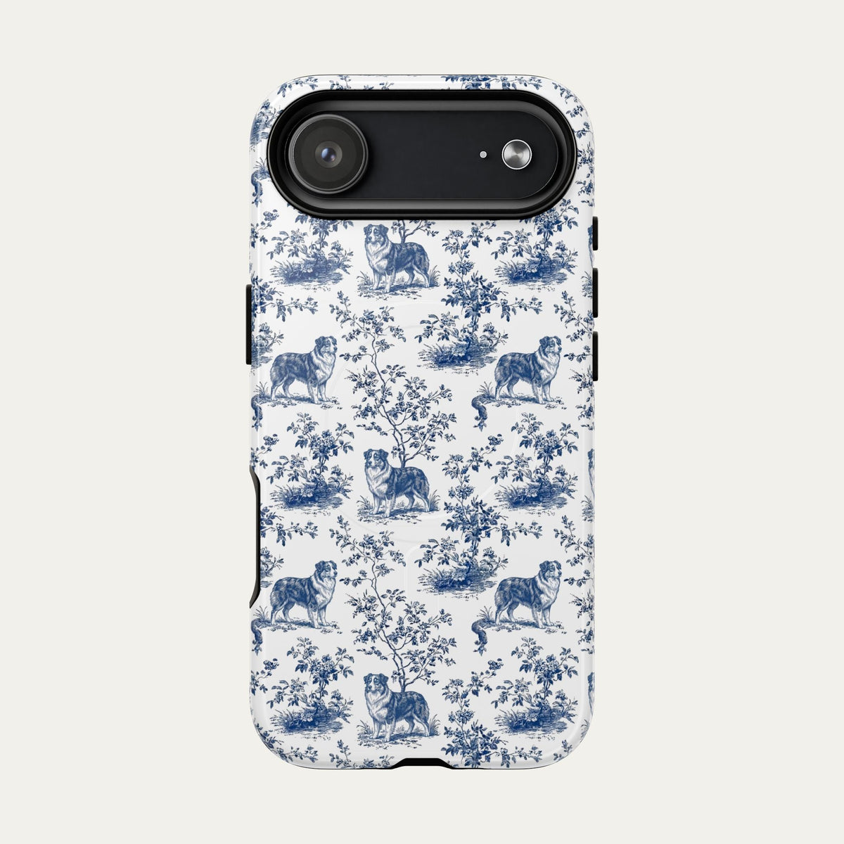 Australian Shepherd Blue Toile Phone case
