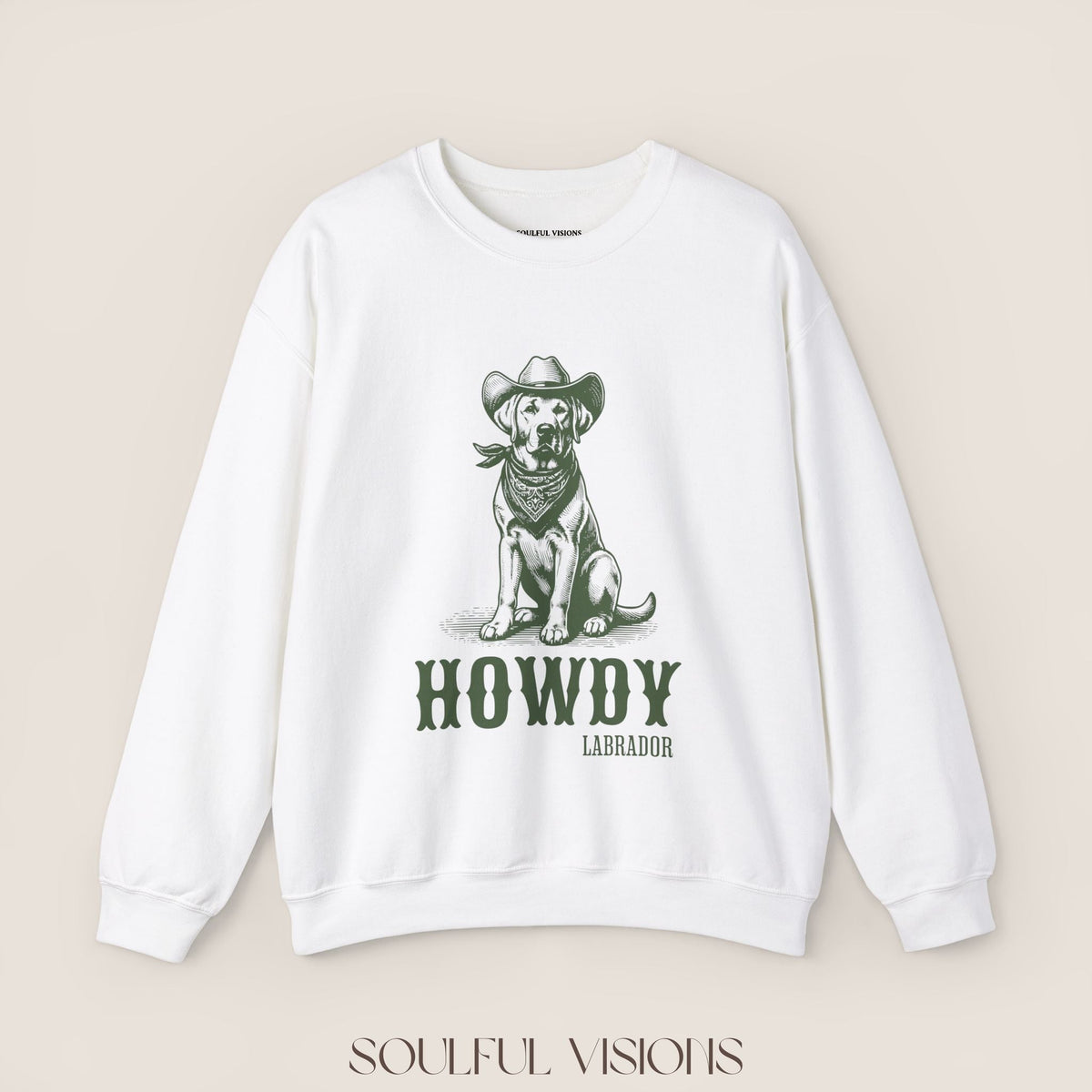 howdy labrador sweater