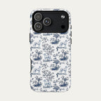 Sloughi Blue Toile Phone case
