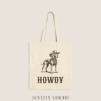 Howdy Vizsla Tote Bag
