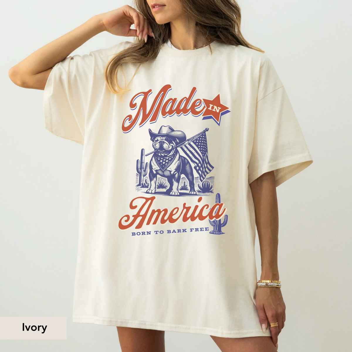 Bulldog Made In America Shirt